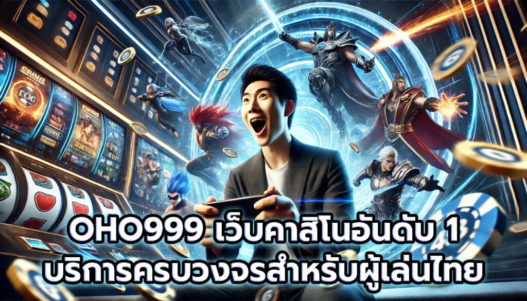 OHO999 เว็บคาสิโนอันดับ 1 บริการครบวงจรสำหรับผู้เล่นไทย